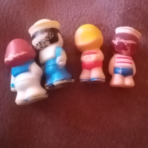 P**Vintage TubTown figurines, set of 4 - Picture 3 of 11